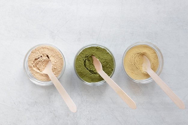 whey vs plant protein powders